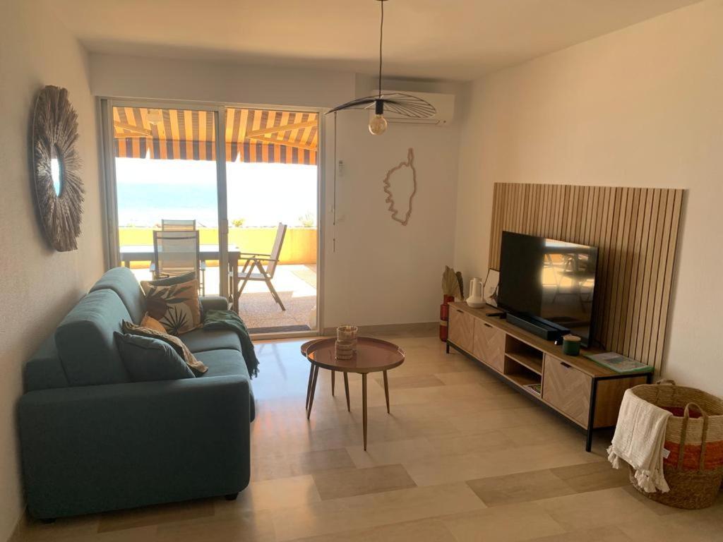 Marinella, Vue Mer Panoramique, Superbe T2 Plage A 150 M أجاكسيو المظهر الخارجي الصورة